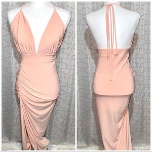 HALTER BODYCON DRESS